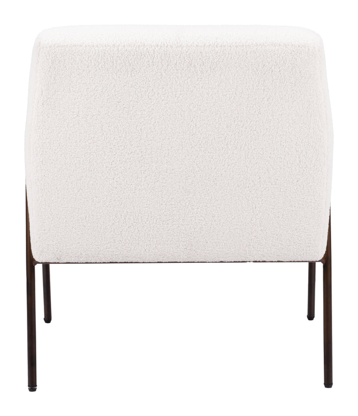 Zuo Charleston Accent Chair Cream