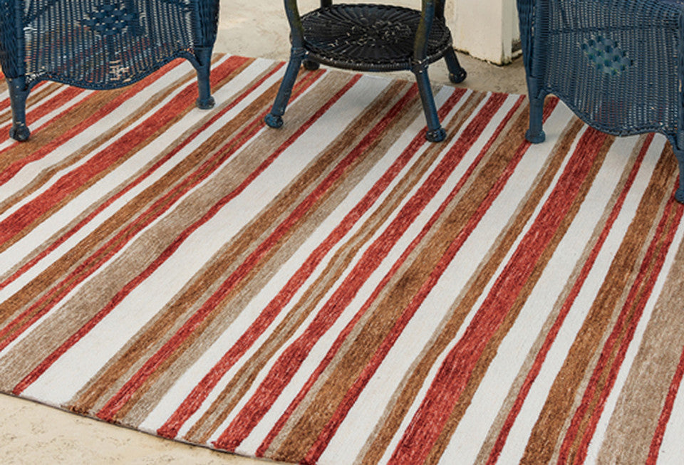 Why Striped Area Rugs Make a Statement in Any Type of Room