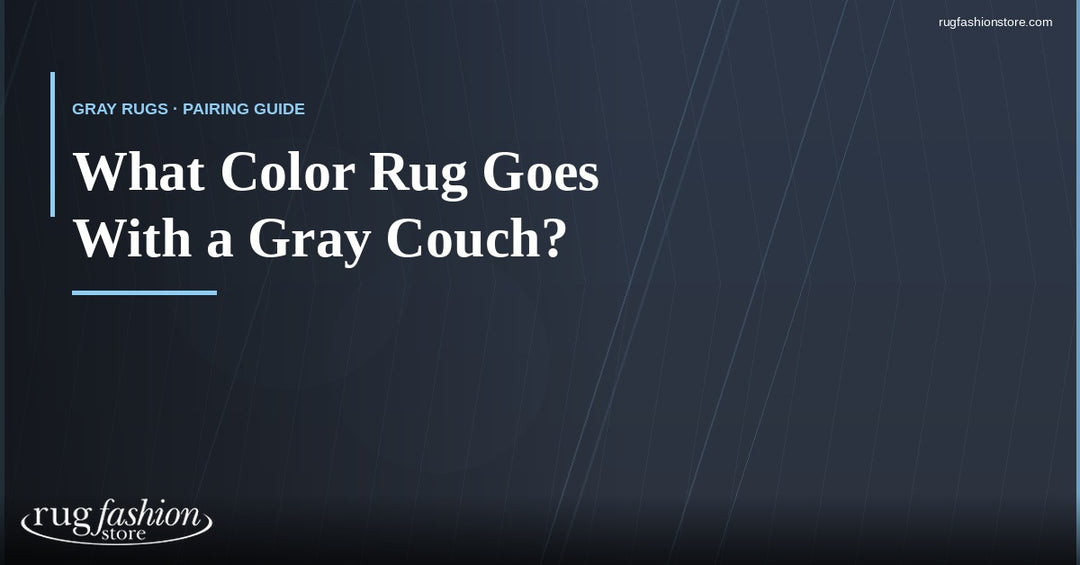 What Color Rug Goes With a Gray Couch? (A Definitive Guide)