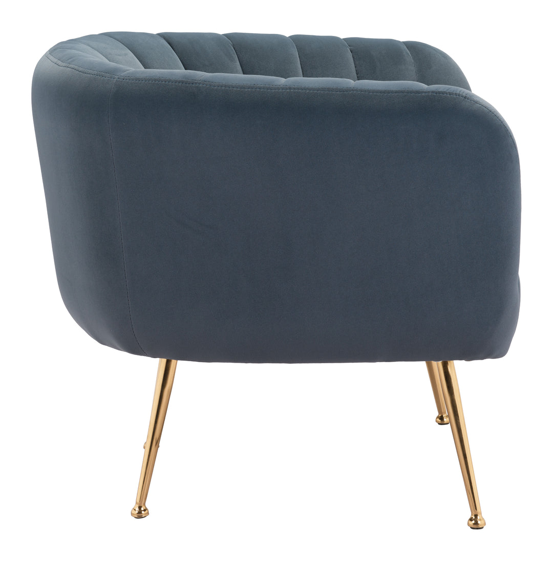 Zuo Deco Accent Chair Gray