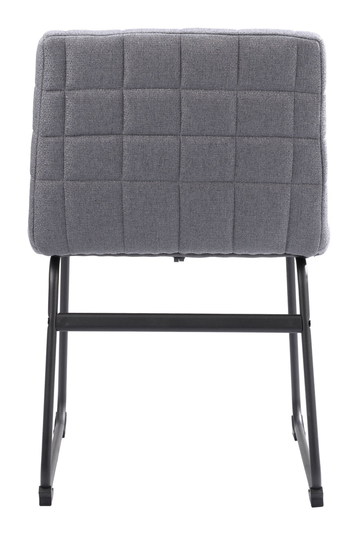 Zuo Pago Dining Chair (Set of 2) Gray