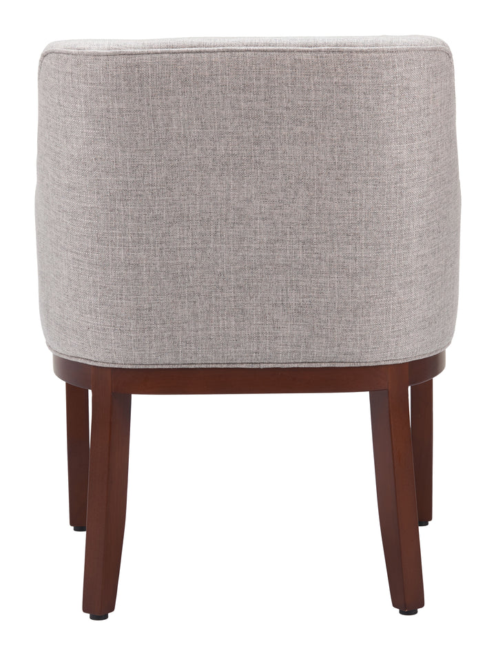 Zuo Berbera Dining Chair Gray