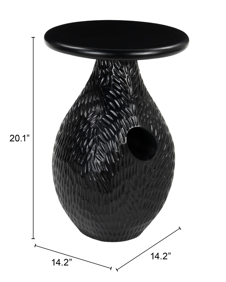 Zuo Piho Side Table Black