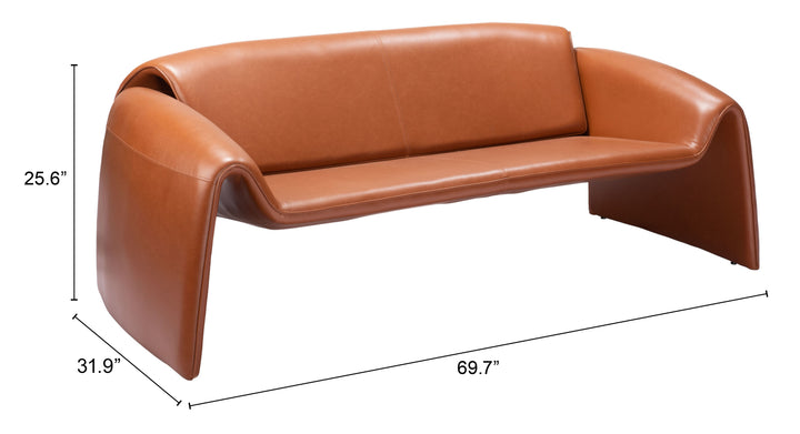 Zuo Horten Sofa Brown