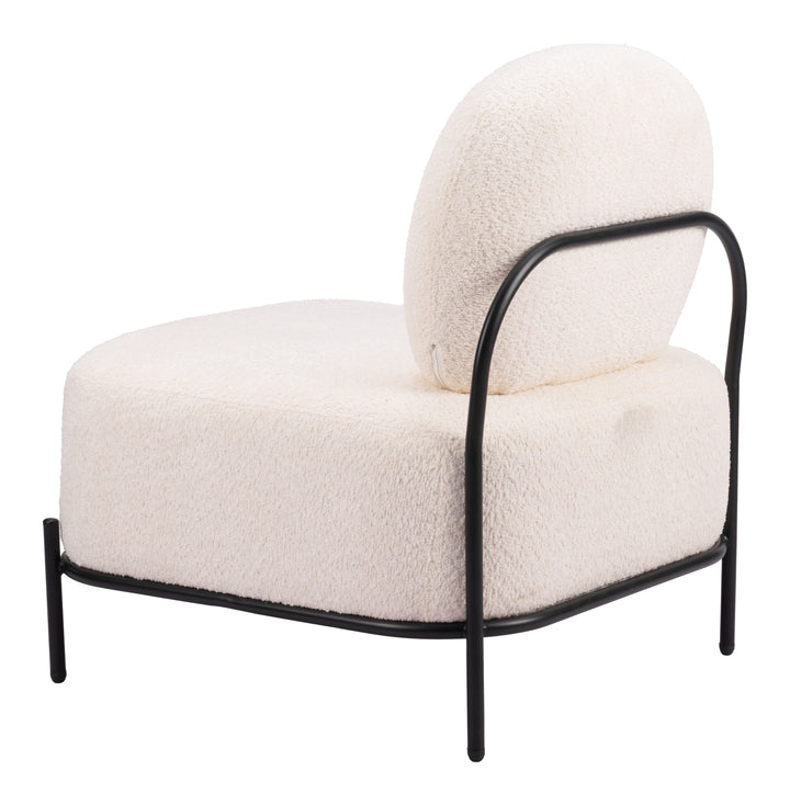 Zuo Arendal Accent Chair Vanilla