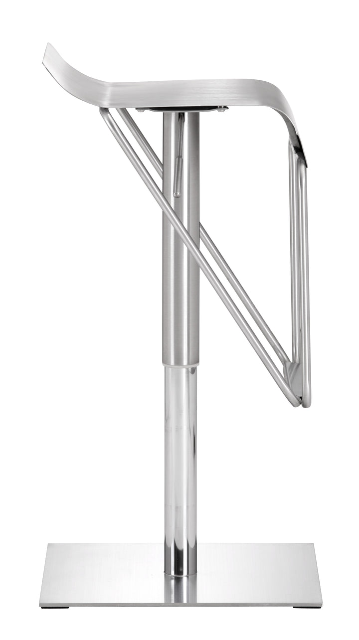 Zuo Dazzer Barstool Silver