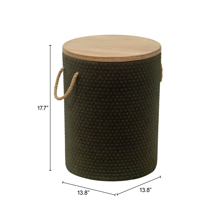 Zuo Beban Side Table Natural & Black