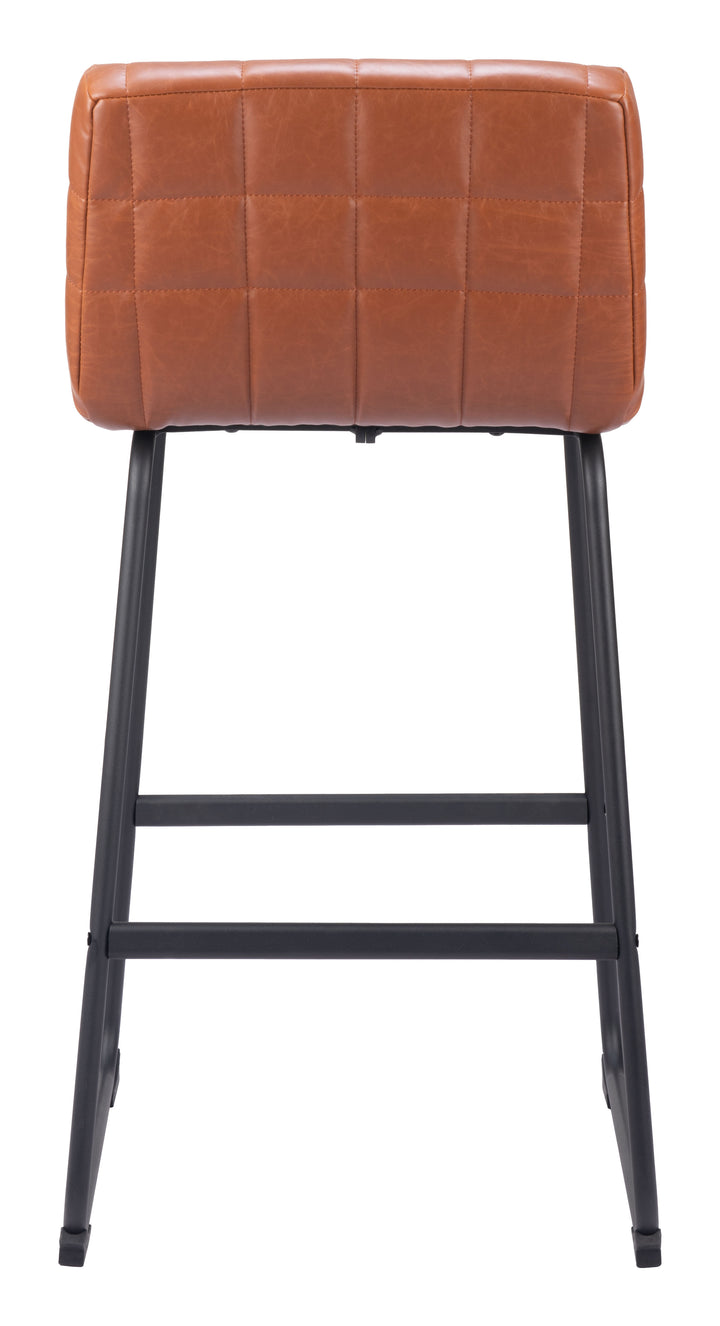 Zuo Pago Barstool (Set of 2) Brown