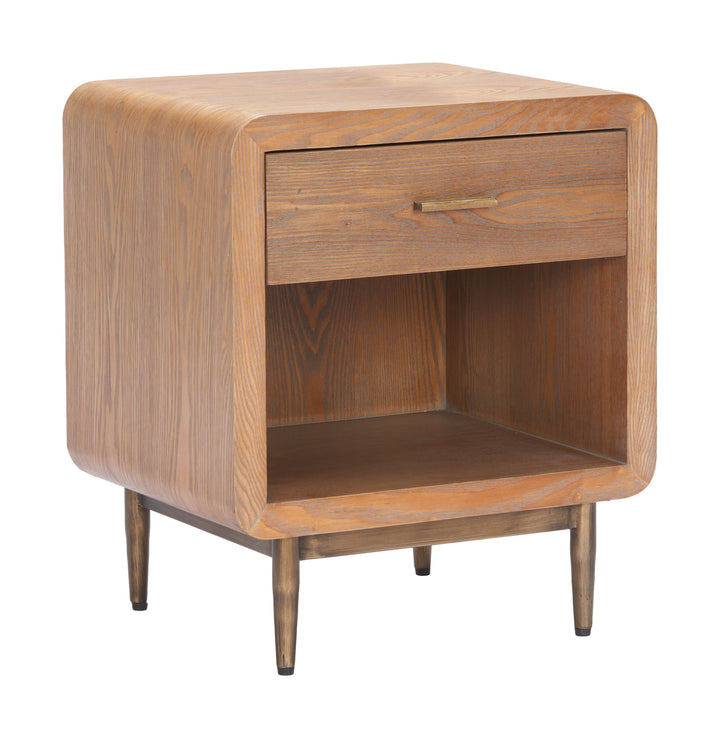 Zuo Vidaz Side Table Brown