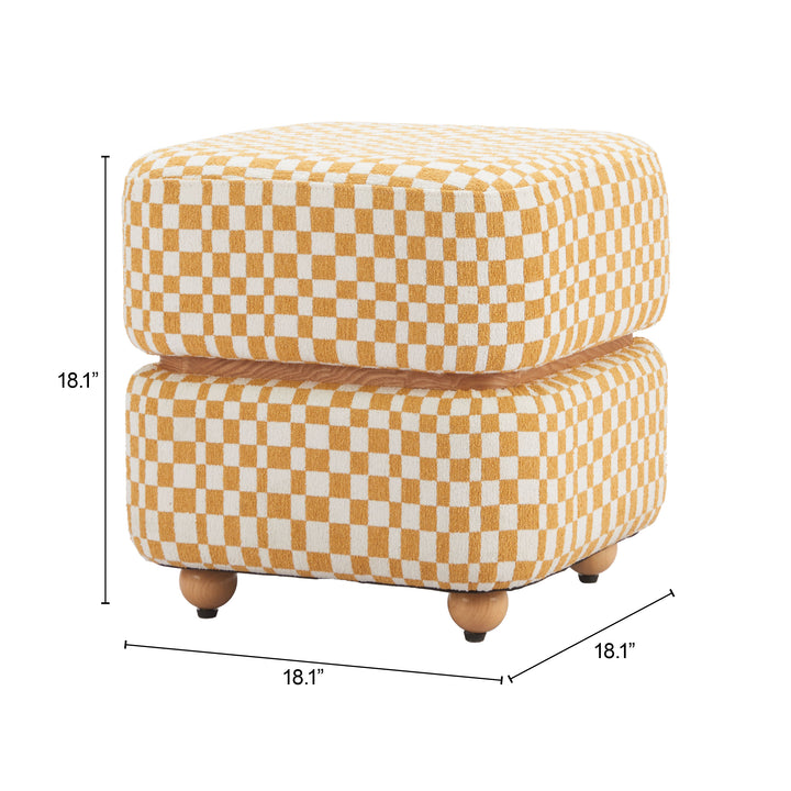 Zuo Haki Ottoman Multicolor