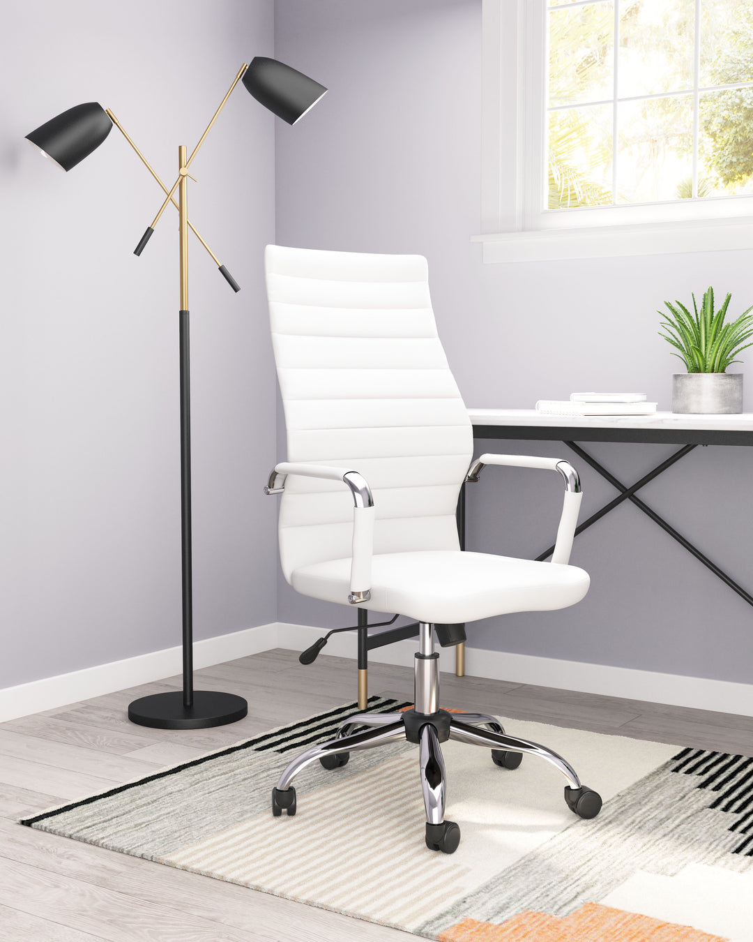 Zuo Primero Office Chair White