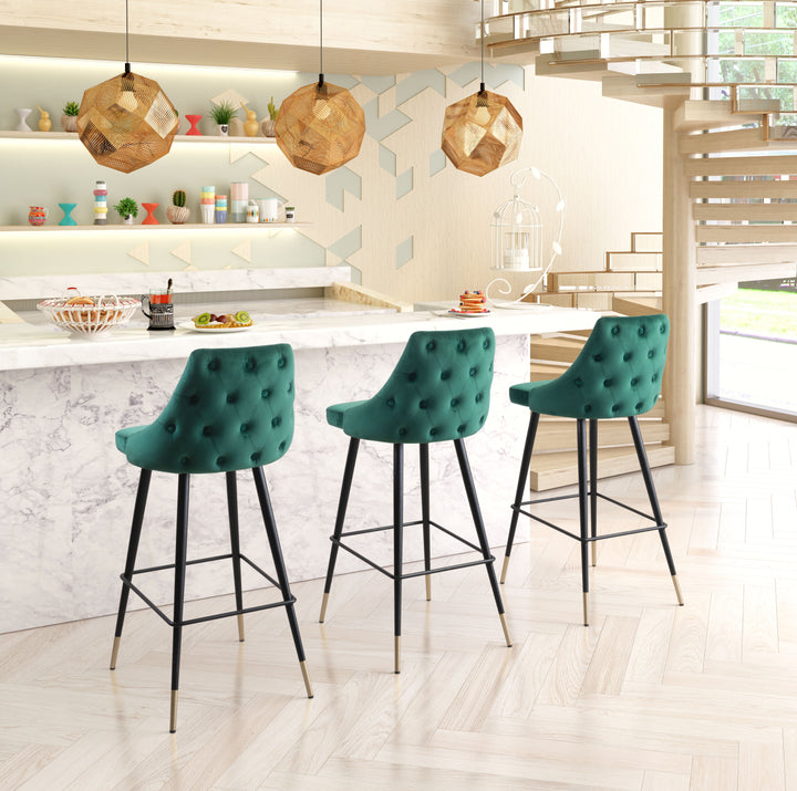 Zuo Piccolo Barstool Green