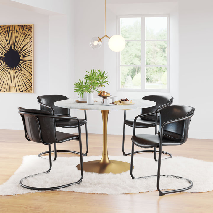 Zuo Constance Ceiling Lamp Brass