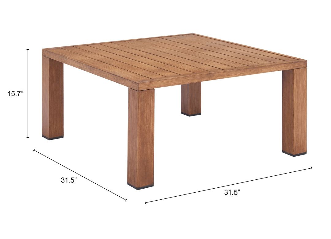 Zuo Regels Coffee Table Natural