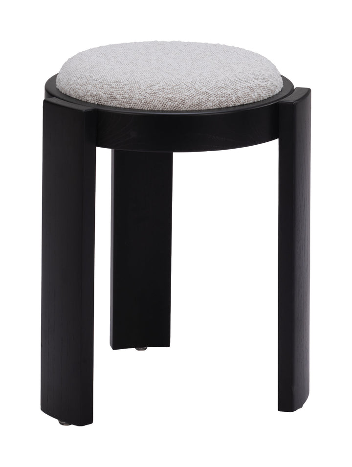 Zuo Banjul Ottoman Misty Gray