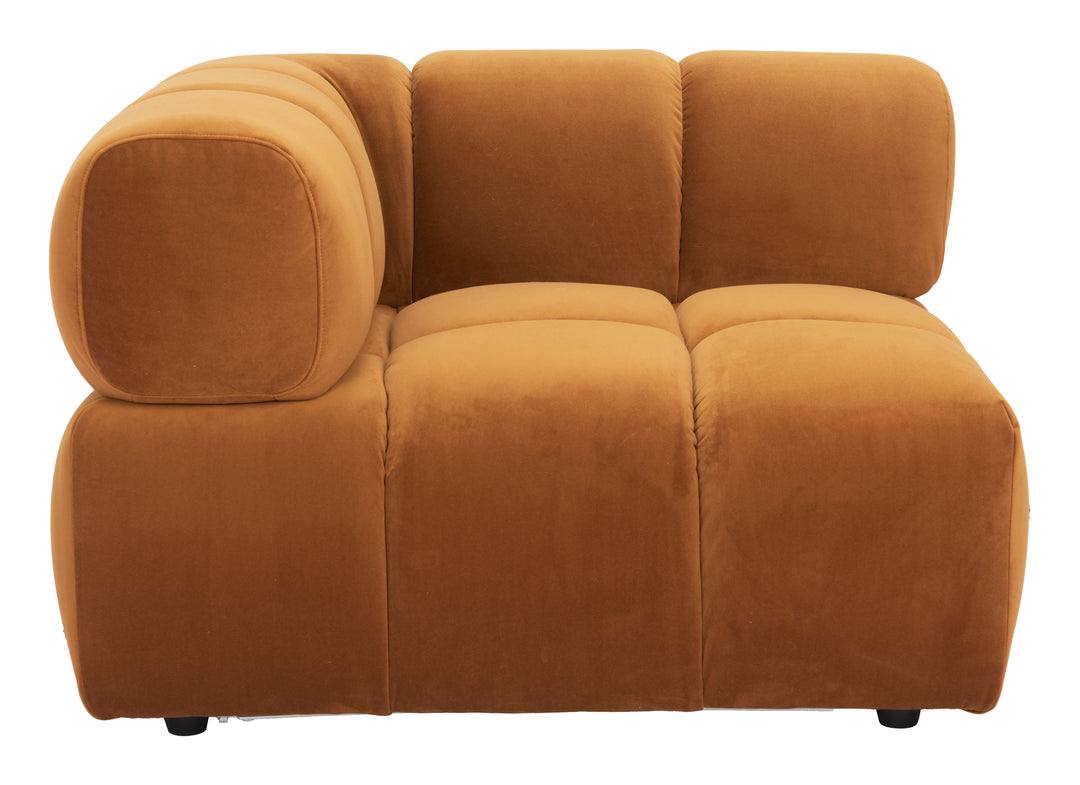 Zuo Rist Corner Chair Brown