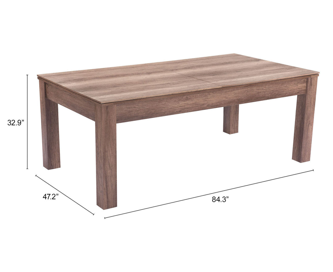 Zuo Bonker 3 in 1 Table Brown