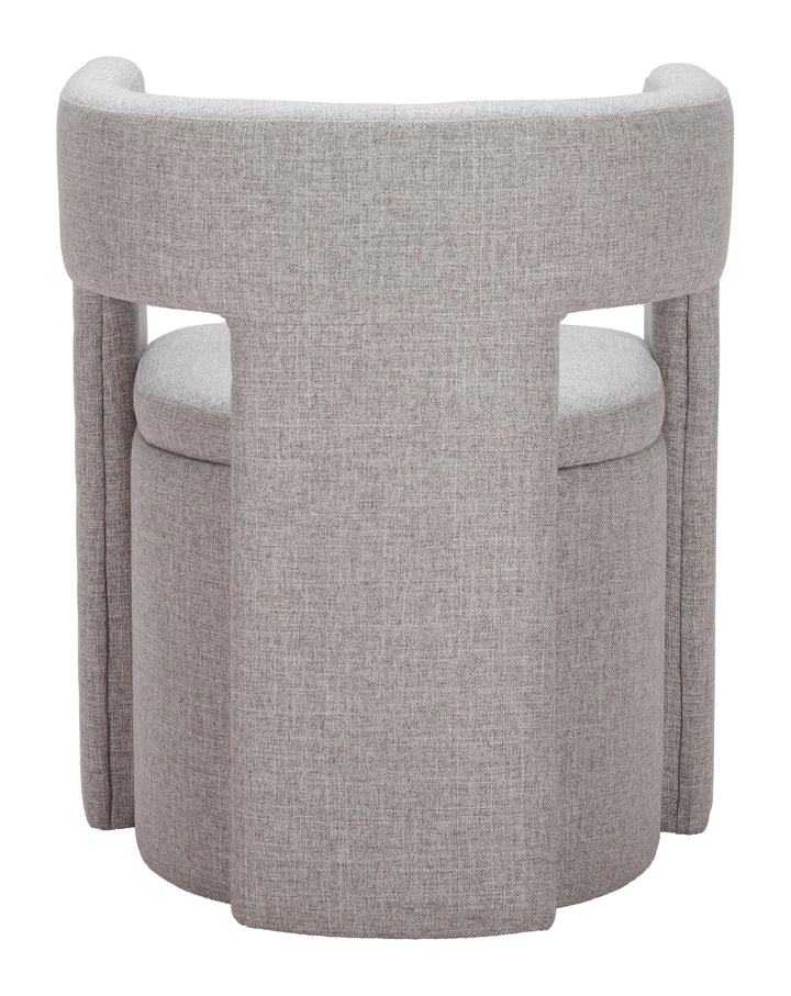 Zuo Papua Dining Chair Gray
