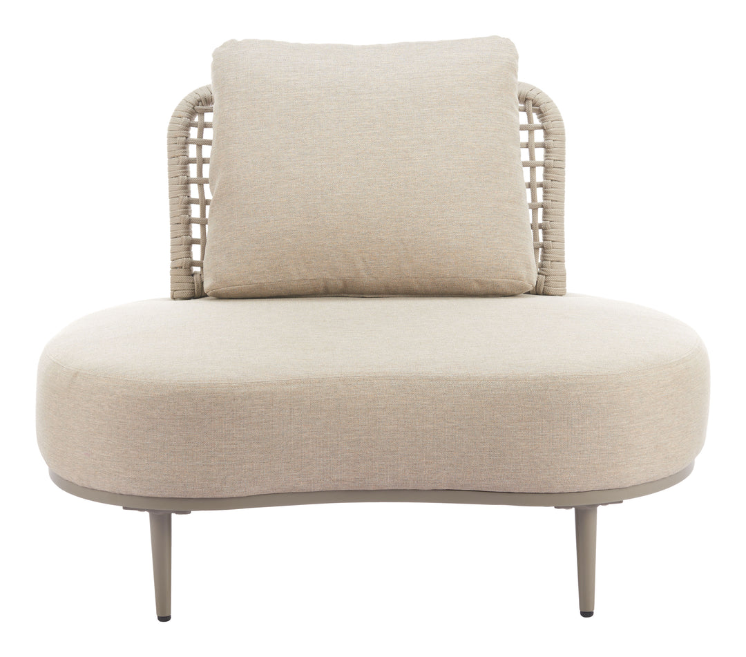 Zuo Ruhe Accent Chair Beige