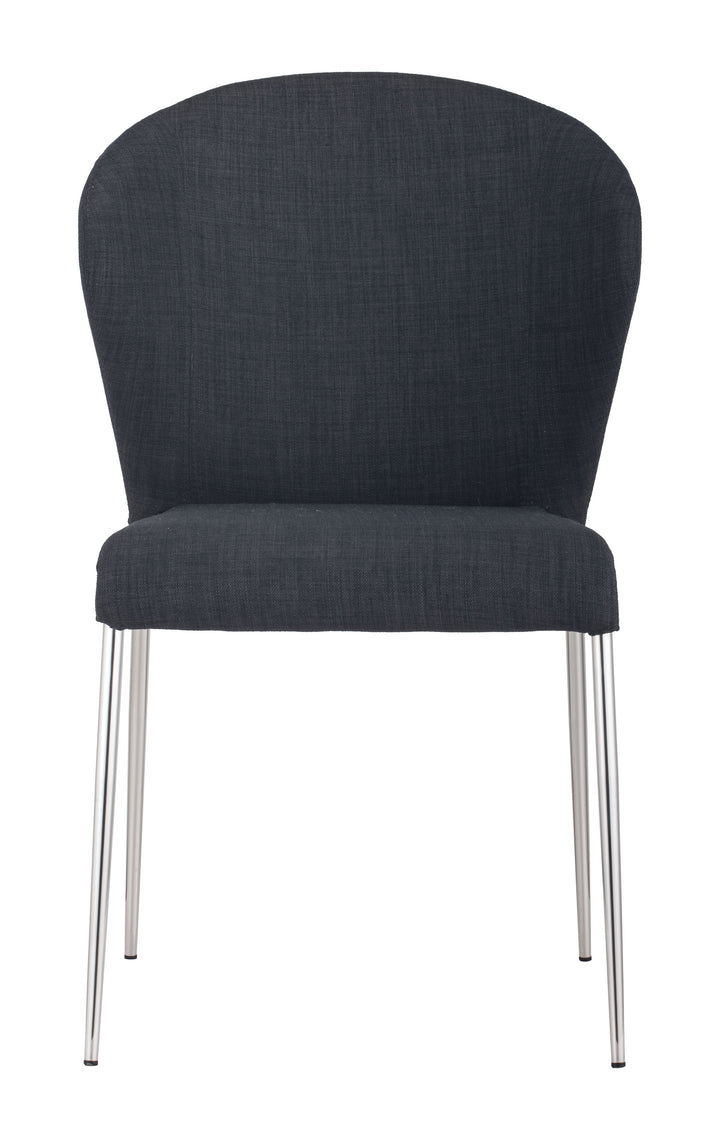 Zuo Oulu Dining Chair (Set of 4) Graphite