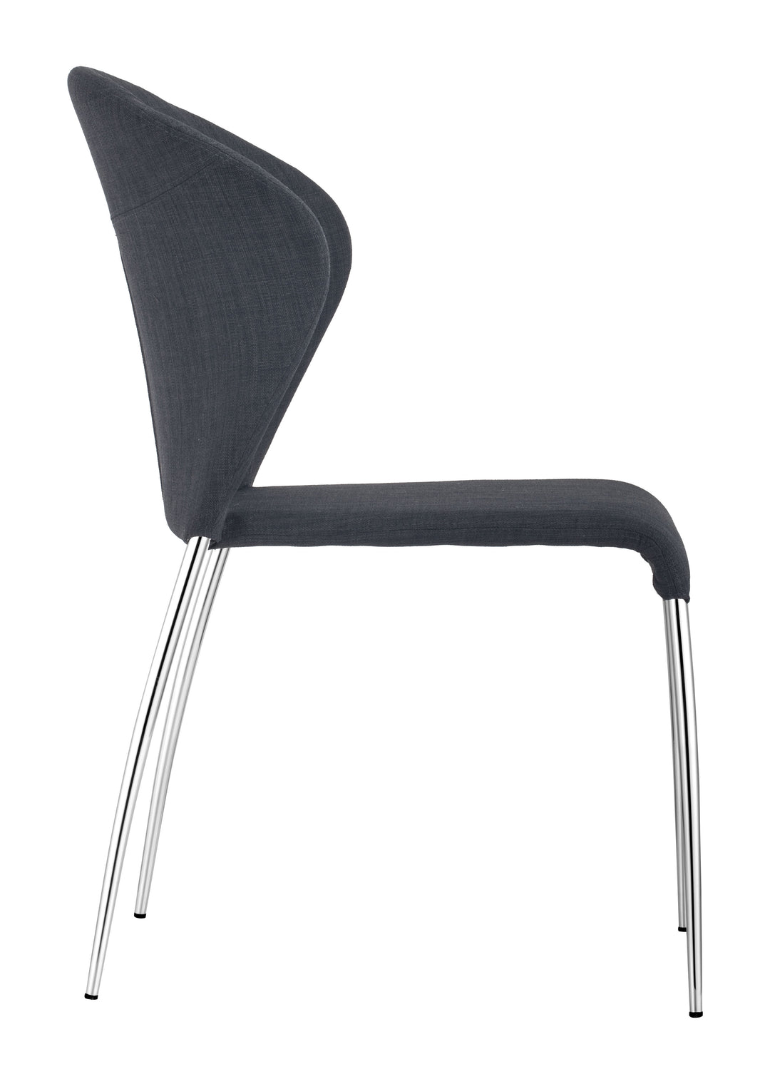 Zuo Oulu Dining Chair (Set of 4) Graphite