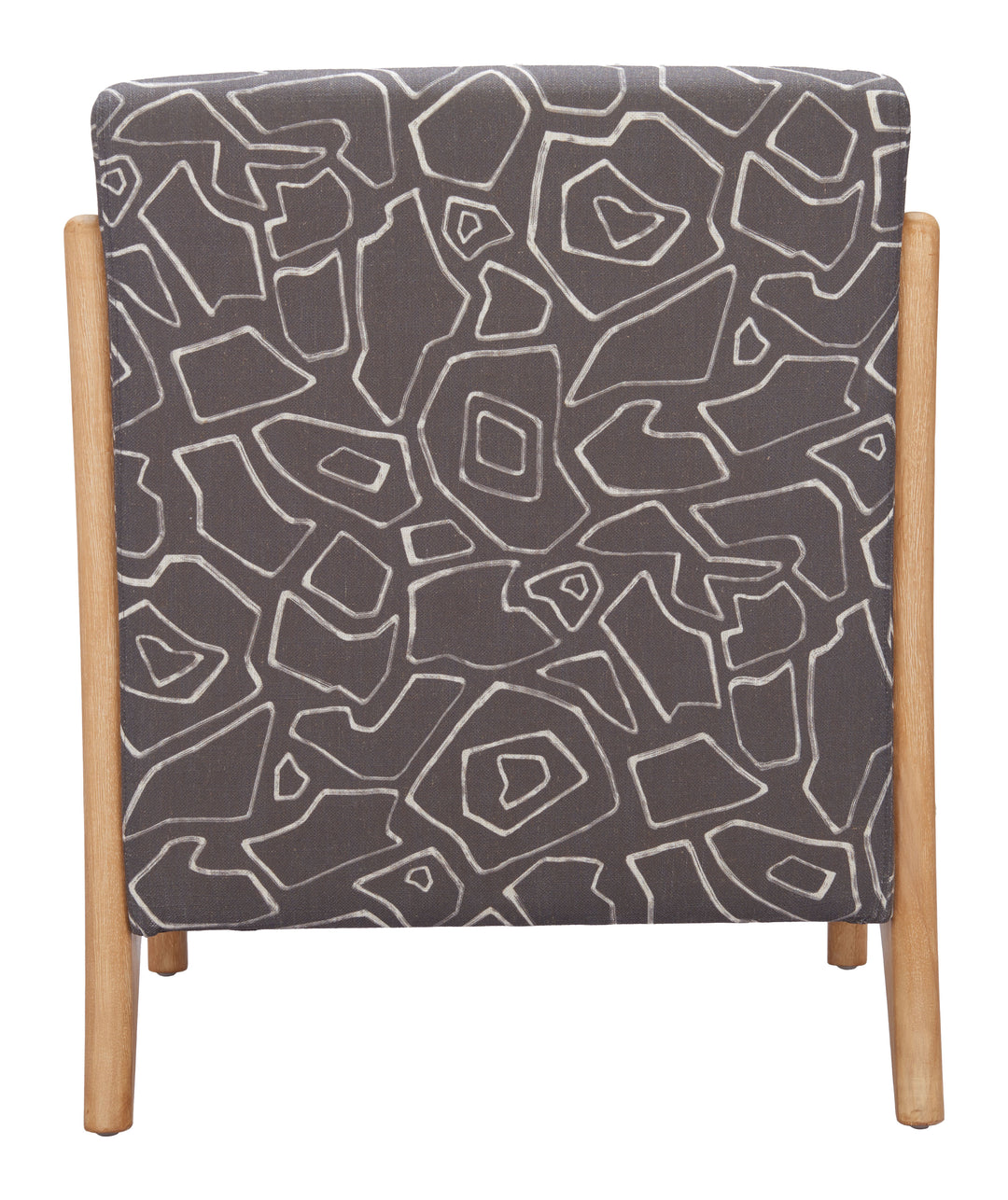 Zuo Runa Accent Chair Gray & Natural