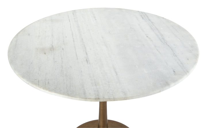 Zuo Fullerton Dining Table White & Gold