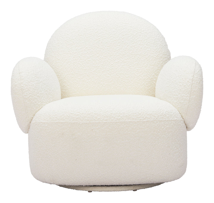 Zuo Pilka Swivel Chair White