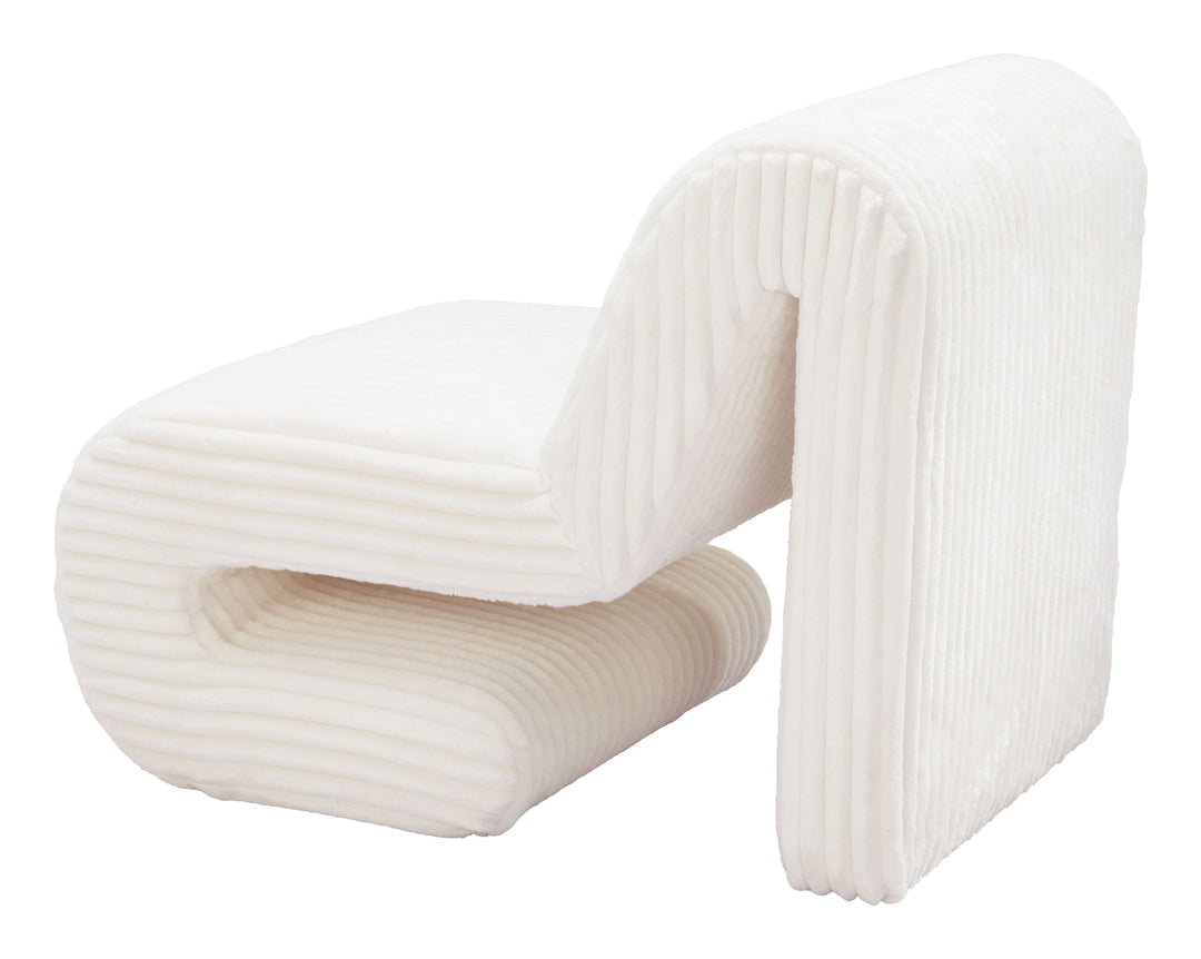 Zuo Opam Accent Chair White