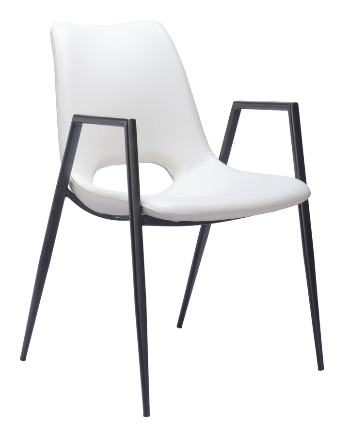 Zuo Desi Dining Chair (Set of 2) White