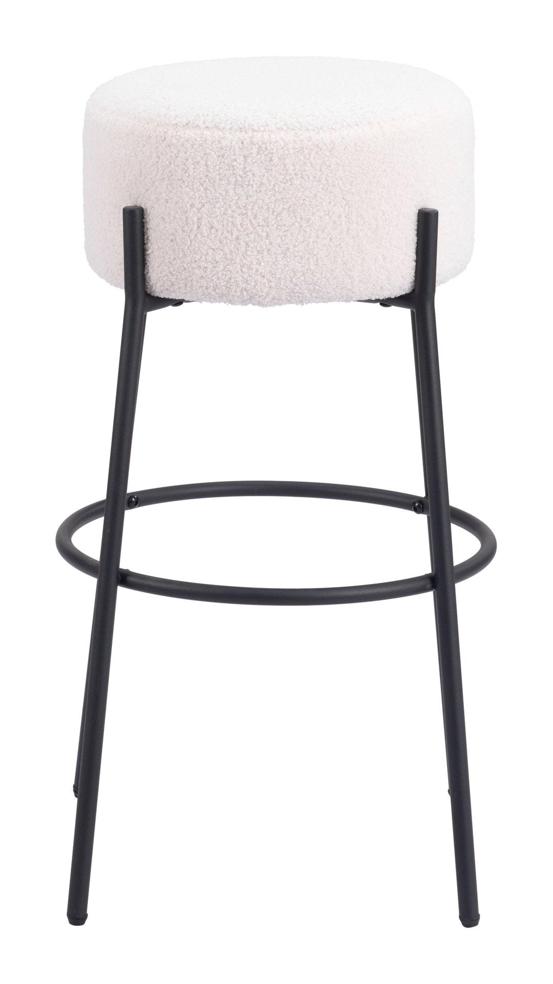 Zuo Blanche Barstool (Set of 2) Ivory