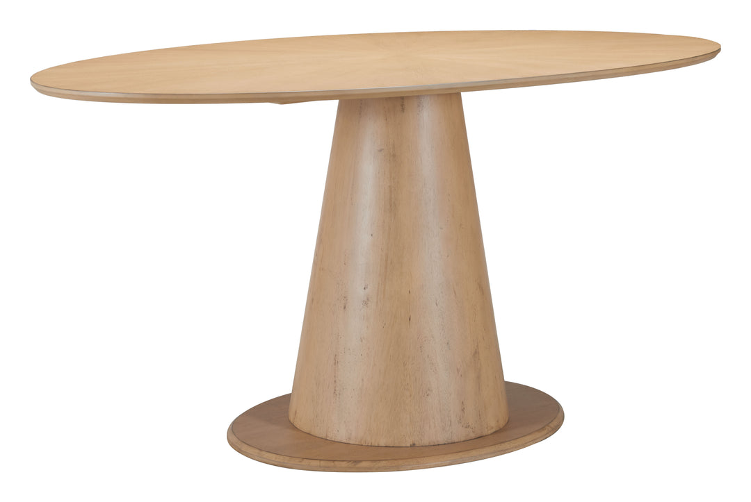 Zuo Disque Dining Table Natural
