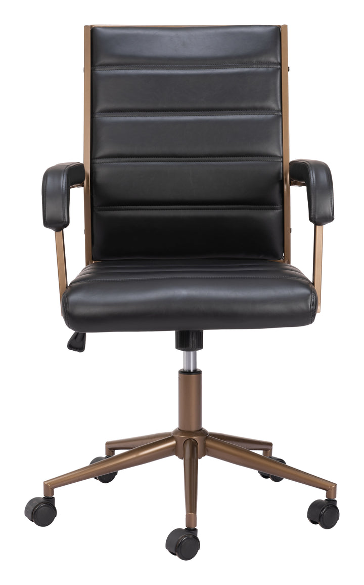 Zuo Auction Office Chair Vintage Black