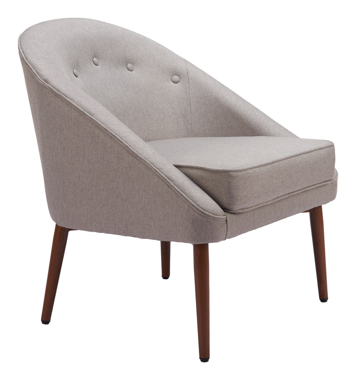 Zuo Carter Accent Chair Gray