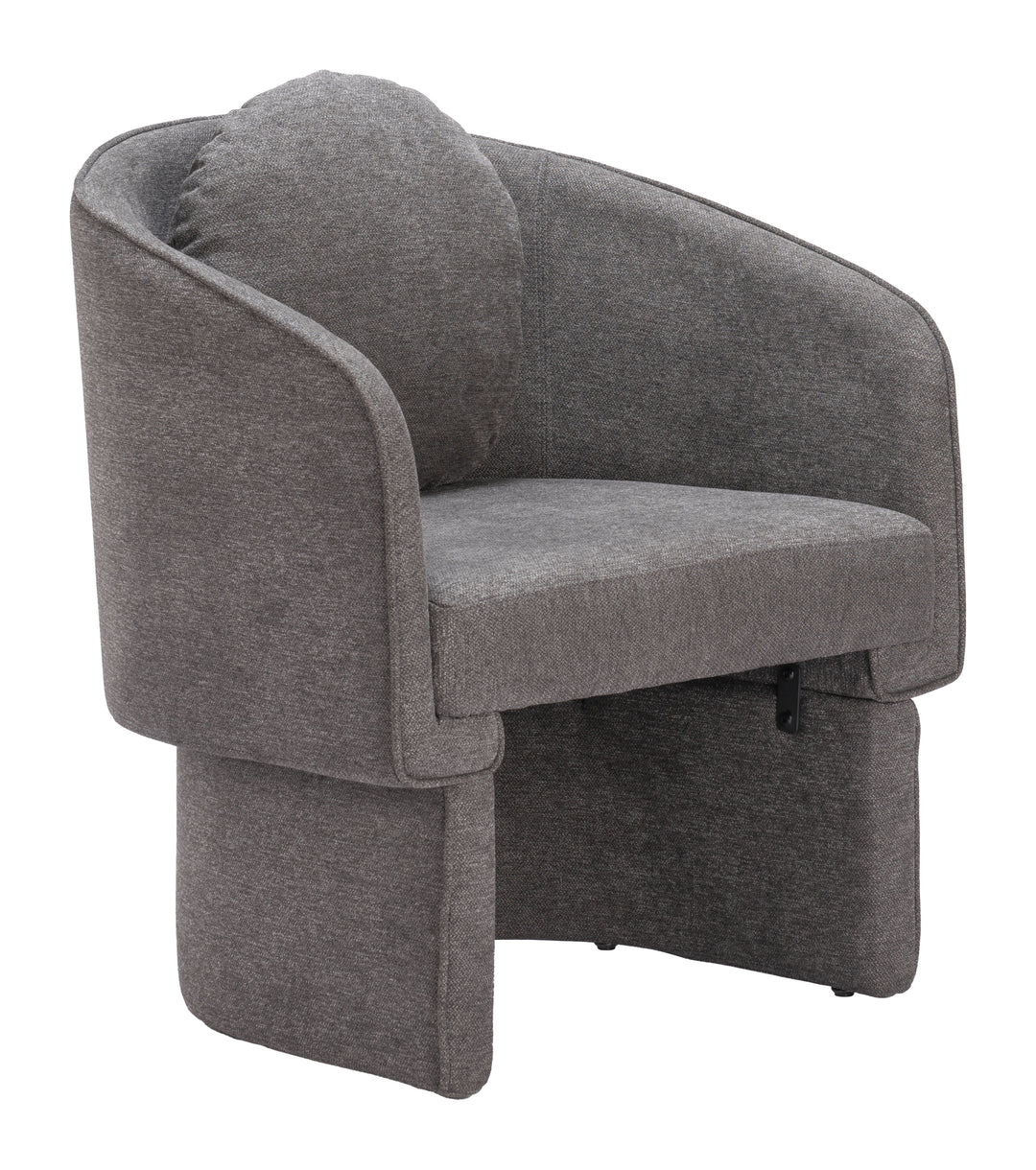 Zuo Olya Accent Chair Truffle Gray