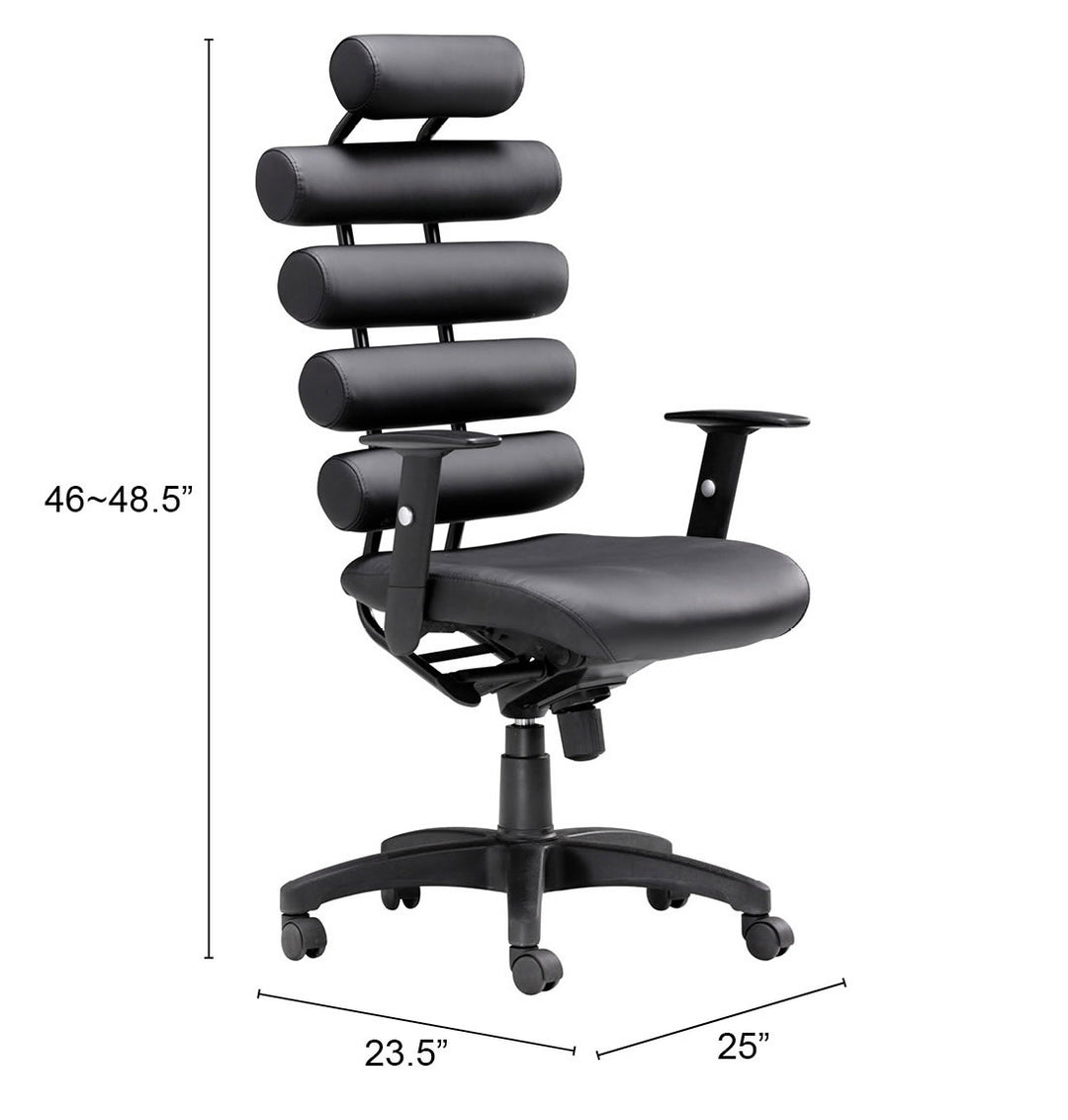 Zuo Unico Office Chair Black