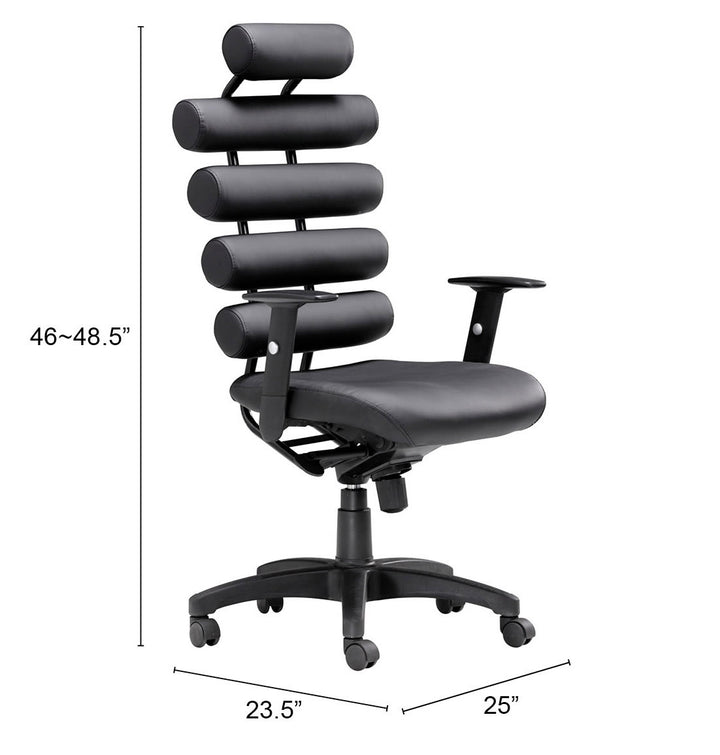 Zuo Unico Office Chair Black