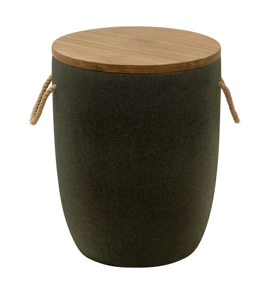 Zuo Biban Side Table Natural & Brown