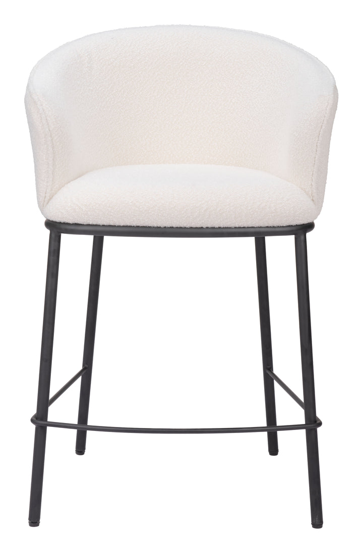 Zuo Essen Counter Stool Ivory