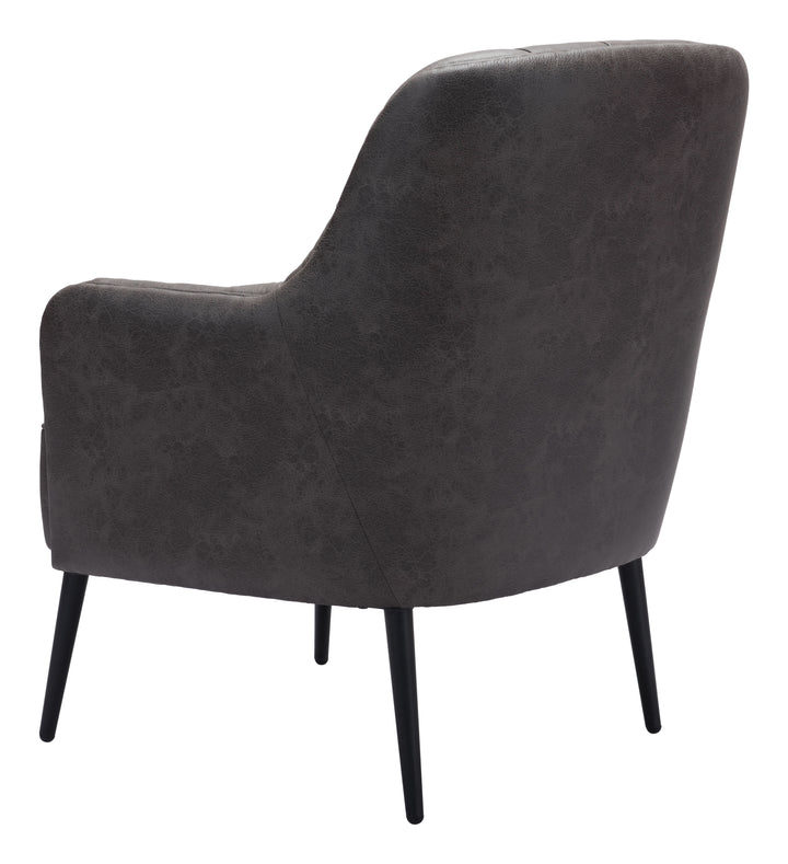 Zuo Tasmania Accent Chair Vintage Black