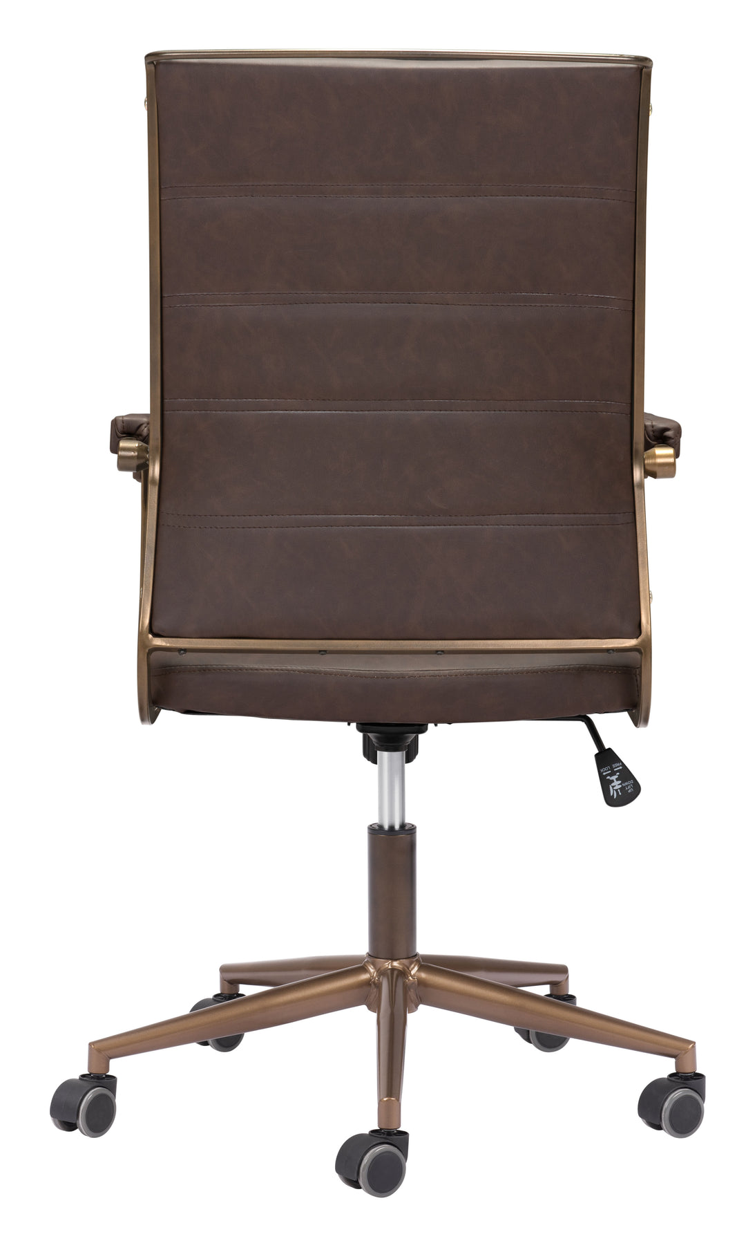 Zuo Auction Office Chair Espresso