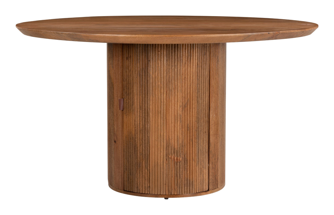 Zuo Izola Dining Table Brown