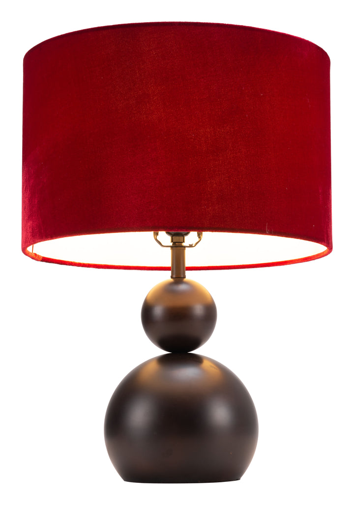 Zuo Shobu Table Lamp Red