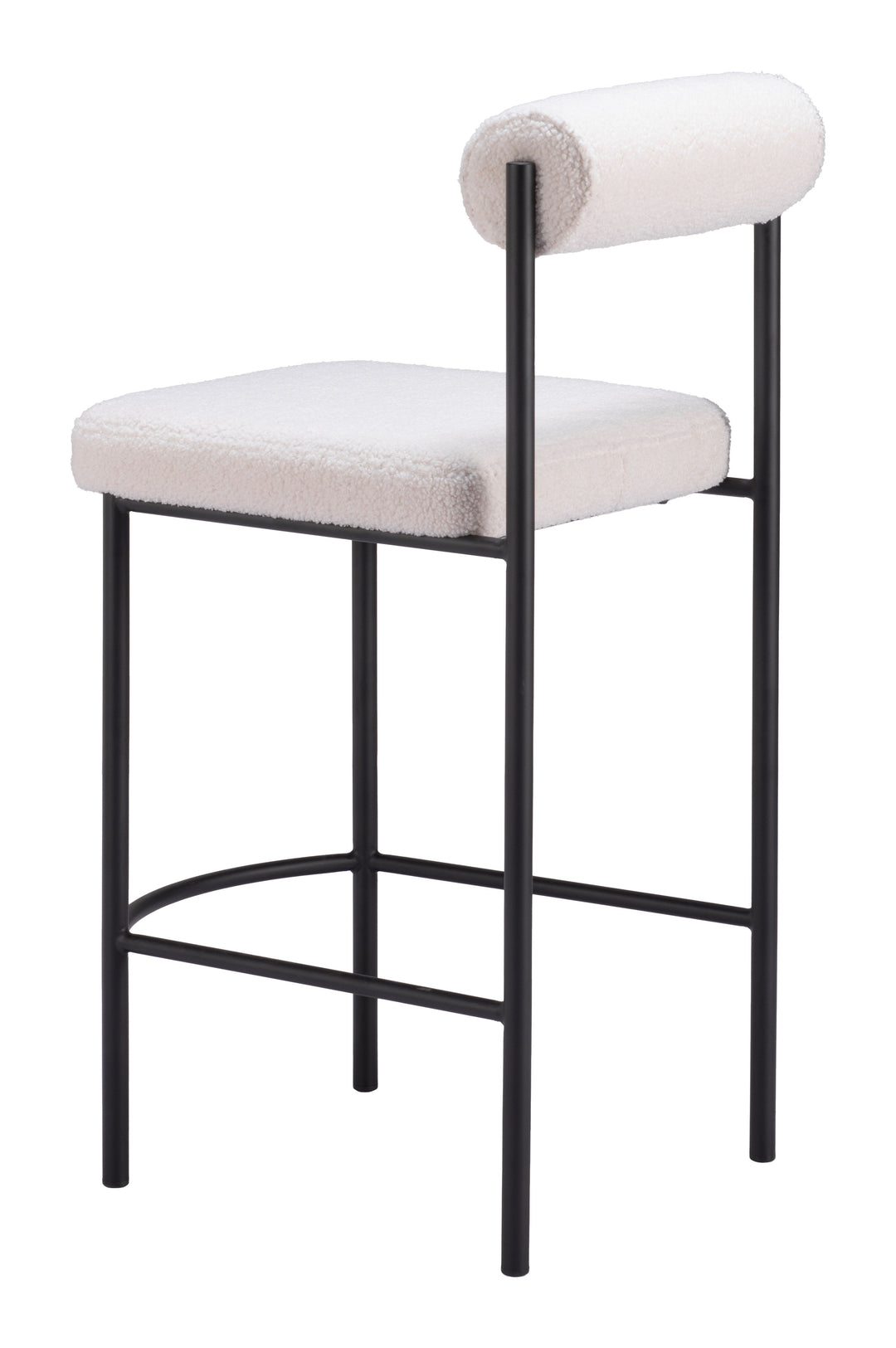 Zuo Livorno Counter Stool (Set of 2) Ivory