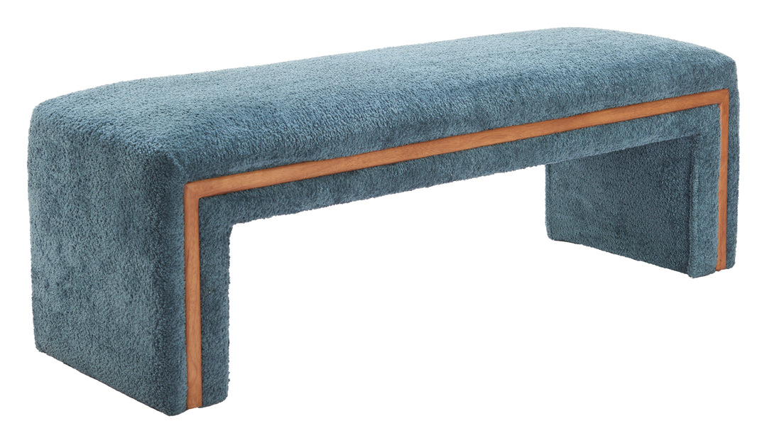 Zuo Scatola Bench Blue
