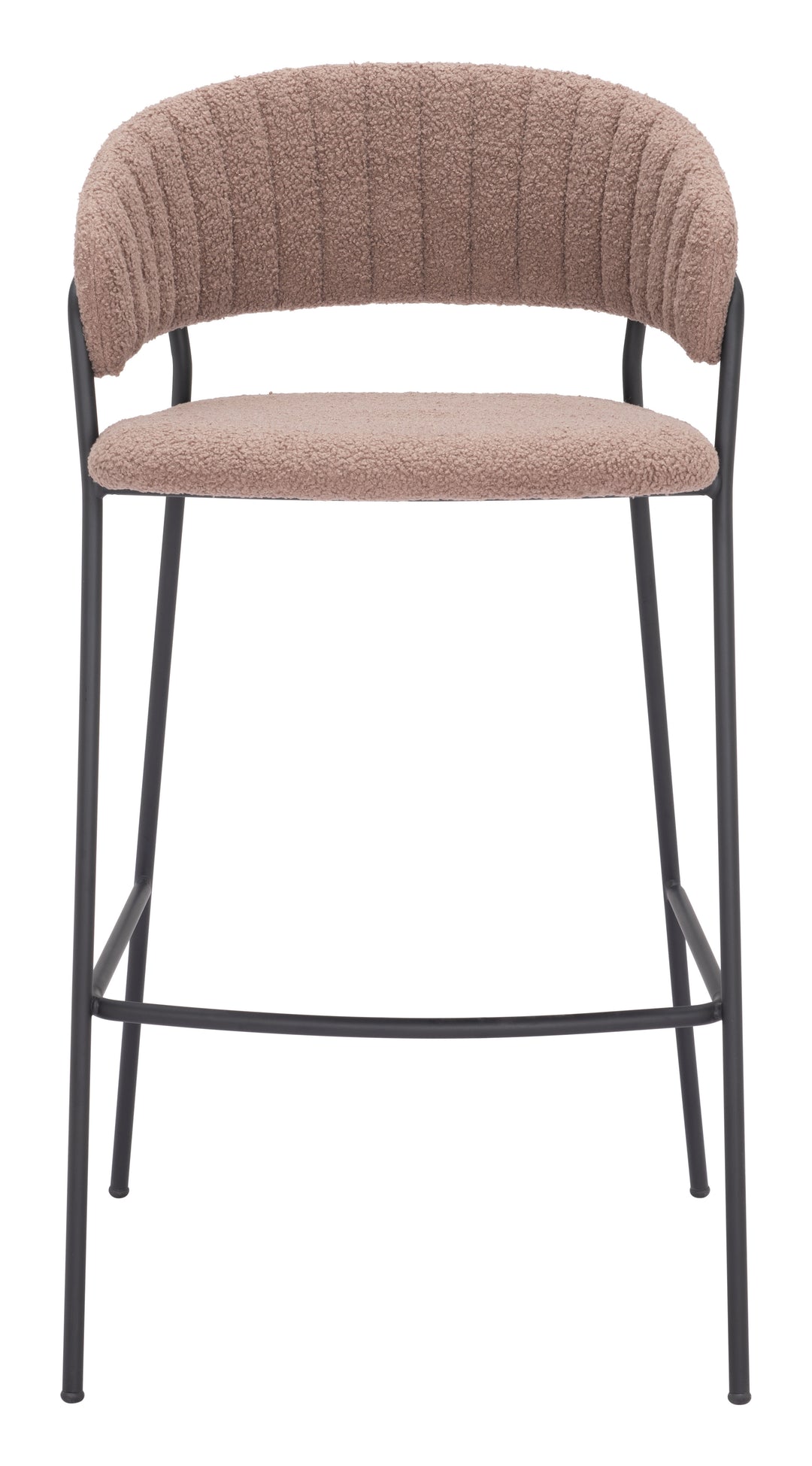 Zuo Josephine Barstool (Set of 2) Brown