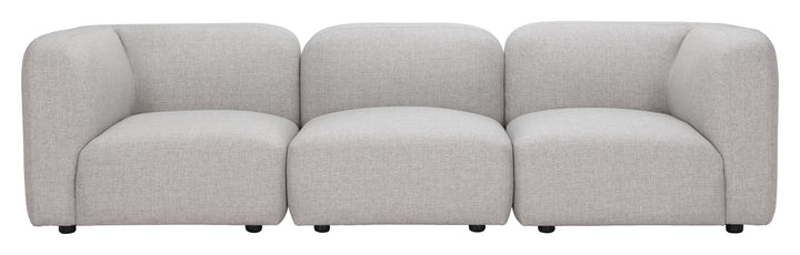 Zuo Biak Middle Chair Gray