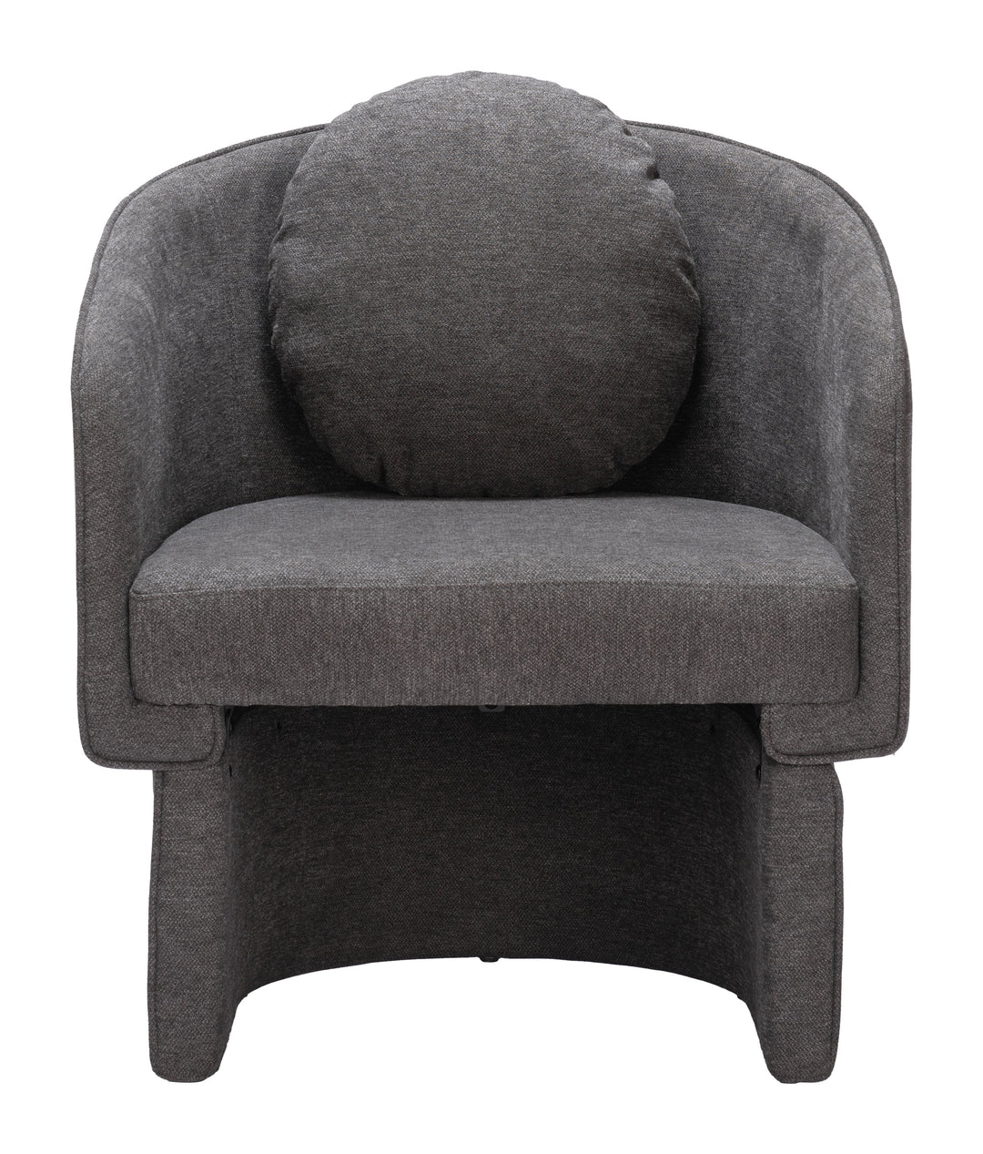 Zuo Olya Accent Chair Truffle Gray