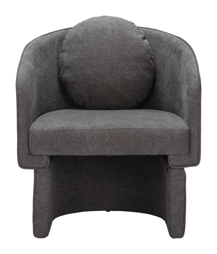 Zuo Olya Accent Chair Truffle Gray