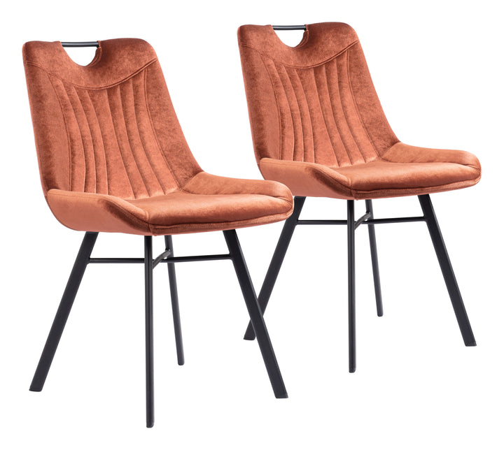 Zuo Tyler Dining Chair (Set of 2) Brown